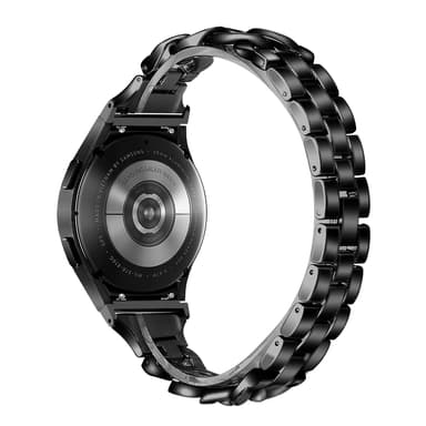 Urrem til Samsung Galaxy Watch 4 Rustfrit Stål Sort