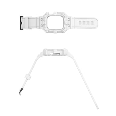 Urrem til Apple Watch 42/44/45 mm Silikone Hvid