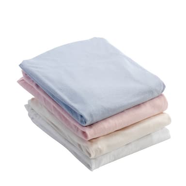 Baby Dan Påsyet lagen Jersey 60x120 Hvid