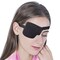 INF 3D øjenmaske til højre øje med velcro Sort