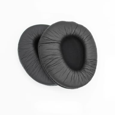 Ørepuder kompatible med SONY MDR-V600 Protein Læder Sort