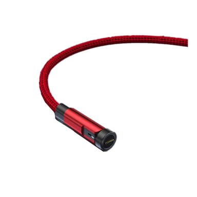 Magnetisk ladekabel Rød 2 m