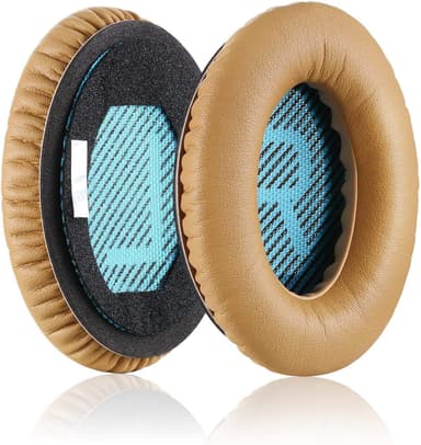 Ørepuder kompatible med Doctor QC2 Protein Leather Brown