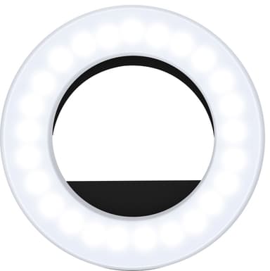Picture Me selfie LED-lys (sort)