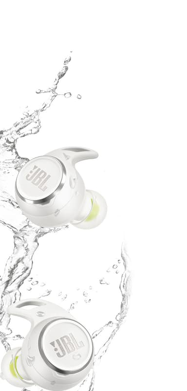 JBL Reflect Aero True Wireless in-ear høretelefoner (hvid)