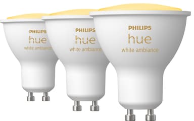Philips Hue WA 4,3W GU10 (3-pak) thumbnail