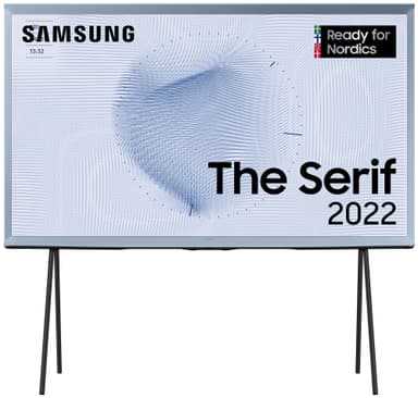 Samsung 43'' The Serif 4K QLED TV (2022, Cotton Blue)