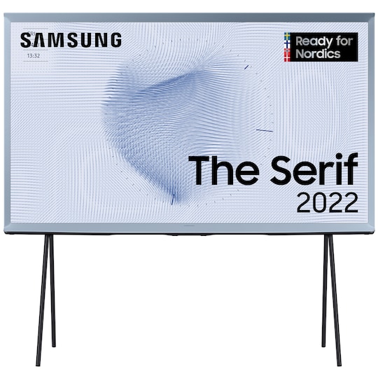 Samsung 65   The Serif 4K QLED TV (2022, Cotton Blue)