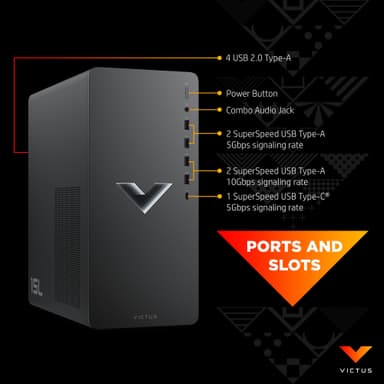 HP Victus R5G-5/8/512/3060 stationær computer