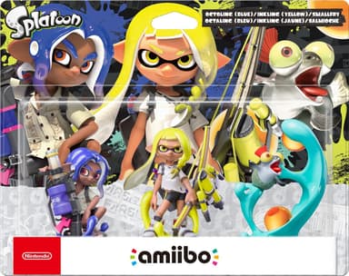 Nintendo Amiibo-figurer - Splatoon 3 - Octoling, Inkling og Smallfry