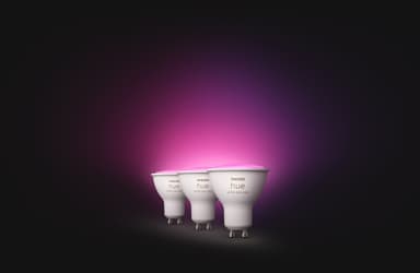 Philips Hue White and Color Ambiance 4,3W GU10 (3-pak)
