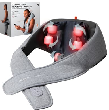 Sharper Image Shiatsu nakke- og rygmassageapparat med varme P000287