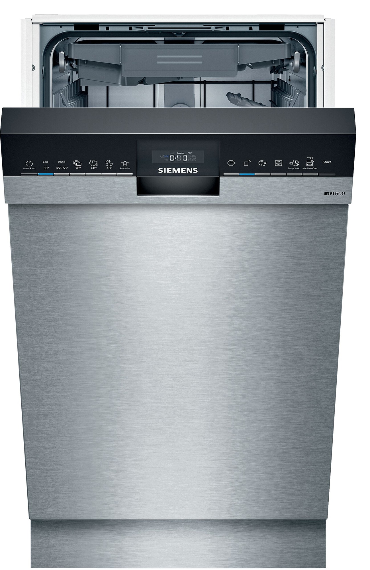 Siemens iQ500 opvaskemaskine SR45ZS09MS (rustfri stål) thumbnail