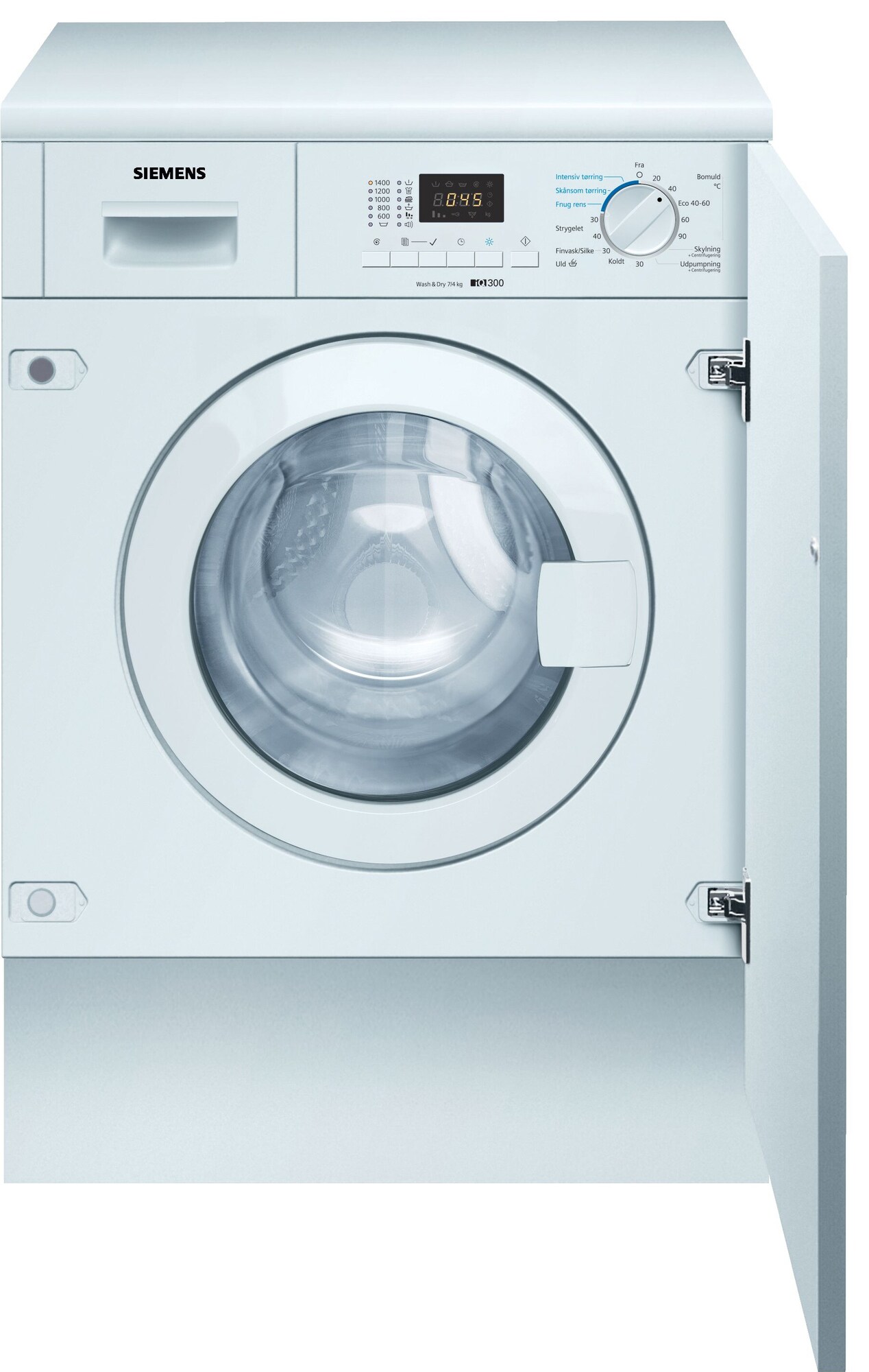 Siemens iQ300 vaskemaskine/tørretumbler WK14D322DN thumbnail