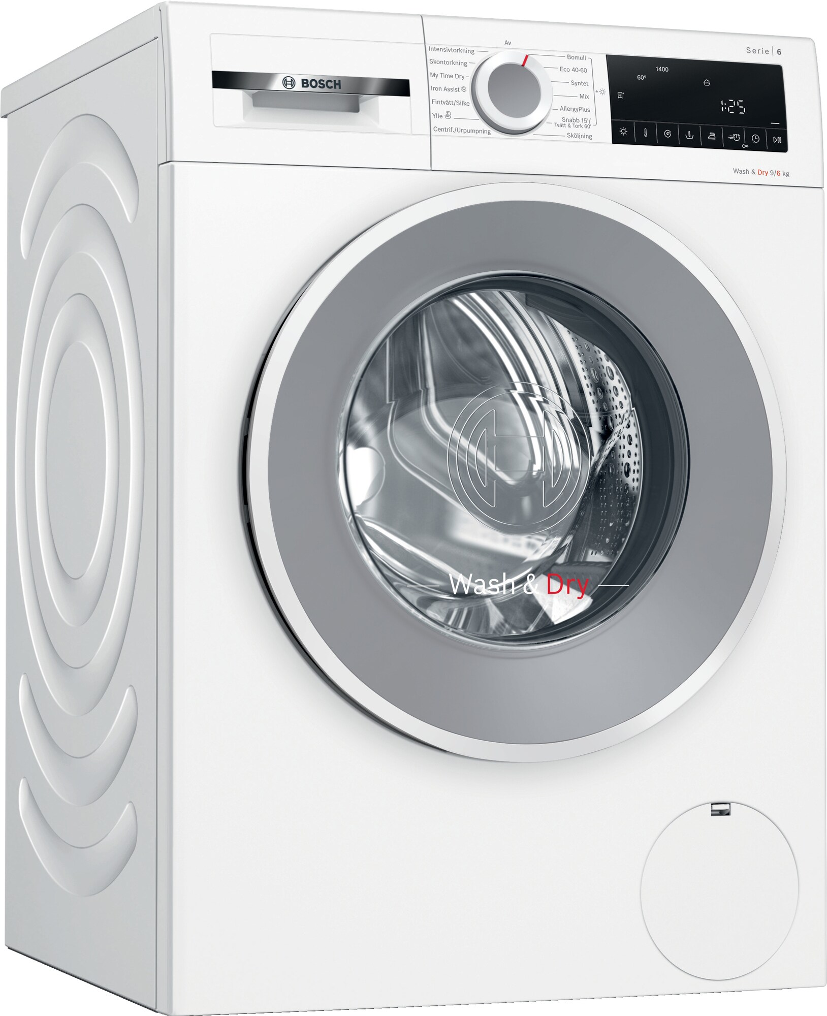 Retningslinier lunken krølle Bosch Vaskemaskine/tørretumbler WNA144L9SN TÆNK TESTVINDER med PrisMatch