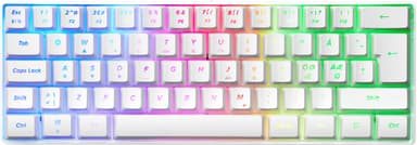 Optøjer biograf fungere Next MX5 Mini gaming tastatur (hvid) | Elgiganten