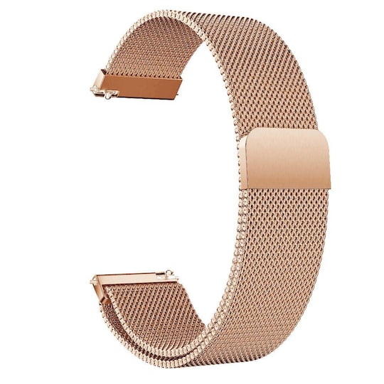 SKALO Milanese Loop til Samsung Watch 4 40mm - Rosa guld