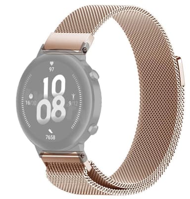 SKALO Milanese Loop til Huawei Watch GT 3 42mm - Rosa guld