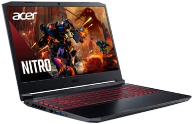Acer Nitro 5 i5-11/16/512/3050 Ti/144 Hz 15´,6" bærbar gaming computer