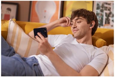 Jabra Elite 5 true wireless in-ear høretelefoner (titanium black)