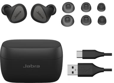 Jabra Elite 5 true wireless in-ear høretelefoner (titanium black)