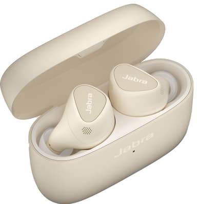 Jabra Elite 5 true wireless in-ear høretelefoner (gold beige)