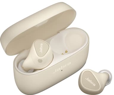Jabra Elite 5 true wireless in-ear høretelefoner (gold beige)