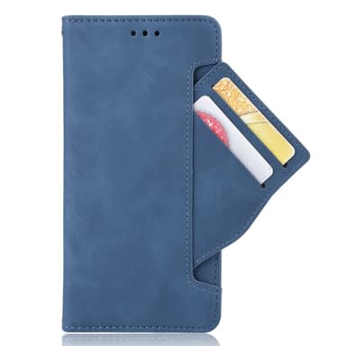 SKALO Motorola Moto G22 6-RUM Pungetaske - Blå