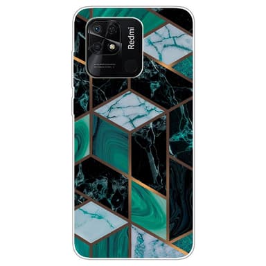 SKALO Xiaomi Redmi 10C Marmor TPU-cover - #10