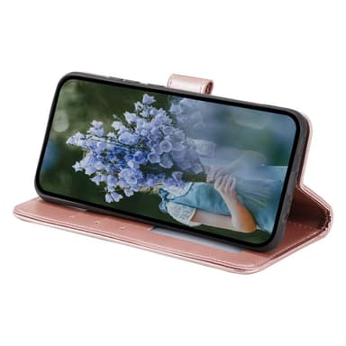 SKALO Motorola Moto G52 Mandala Flip Cover - Rosa guld