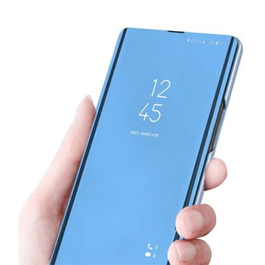 SKALO Xiaomi 12 Clear View Mirror Etui - Rosa guld