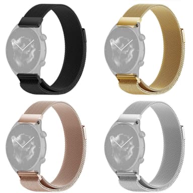SKALO Milanese Loop til Amazfit GTR 2/2e - Rosa guld