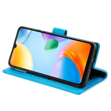 SKALO Xiaomi Redmi 10C Mandala Flip Cover - Blå