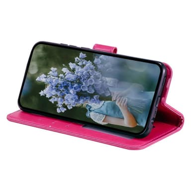 SKALO Motorola Moto G52 Mandala Flip Cover - Cerise