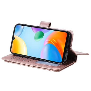 SKALO Xiaomi Redmi 10C 10-RUM Flip Cover - Rosa guld
