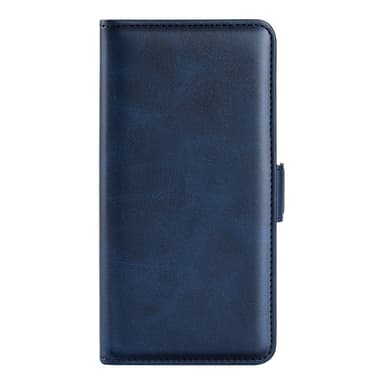 SKALO Motorola Moto G22 Premium Wallet Flip Cover - Blå