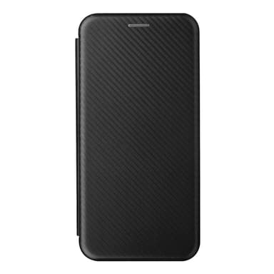 SKALO Motorola Moto G22 Carbon Fiber Pungetui - Sort