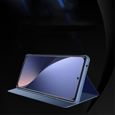 SKALO Xiaomi 12 Clear View Mirror Etui - Rosa guld