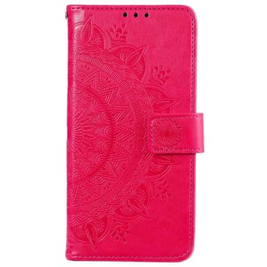 SKALO Xiaomi 12 Mandala Flip Cover - Cerise