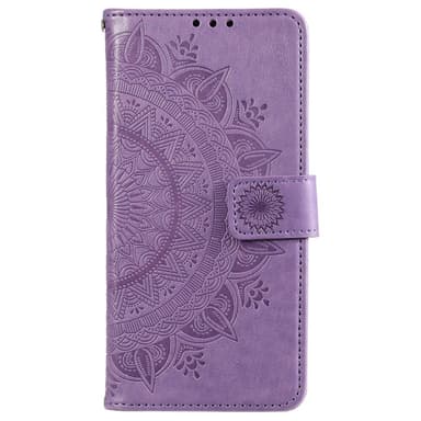 SKALO Xiaomi 12 Pro Mandala Flip Cover - Lilla