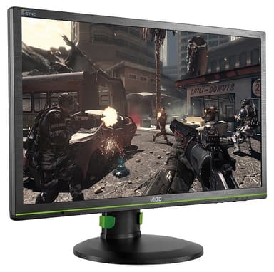 AOC 24" gaming computerskærm - sort | Elgiganten