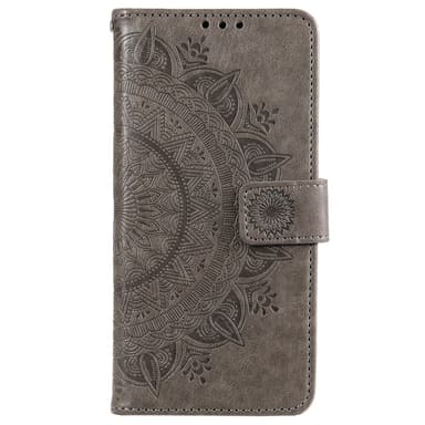 SKALO Xiaomi 12 Mandala Flip Cover - Grå