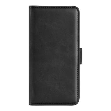 SKALO Motorola Moto G22 Premium Wallet Flip Cover - Sort