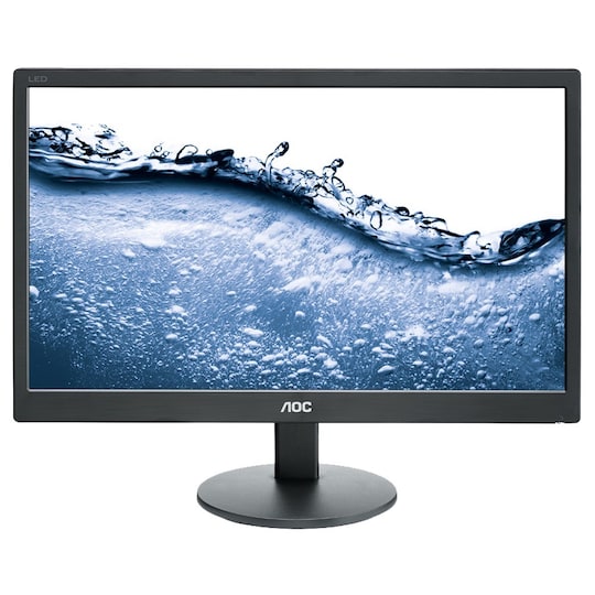 AOC e2070Swn 19.5" HD+ LED PC-skærm (sort)