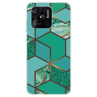 SKALO Xiaomi Redmi 10C Marmor TPU-cover - #9