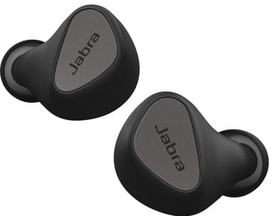 Jabra Elite 5 true wireless in-ear høretelefoner (titanium black)