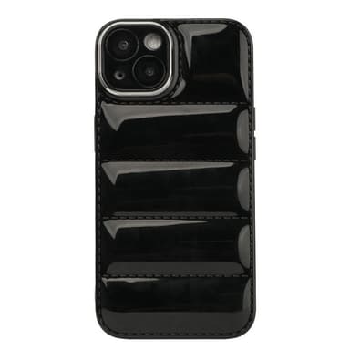 The Puffer Case til telefon Luksus dunjakke Soft Touch 3D beskyttelsescover Sort iPhone 13 Pro