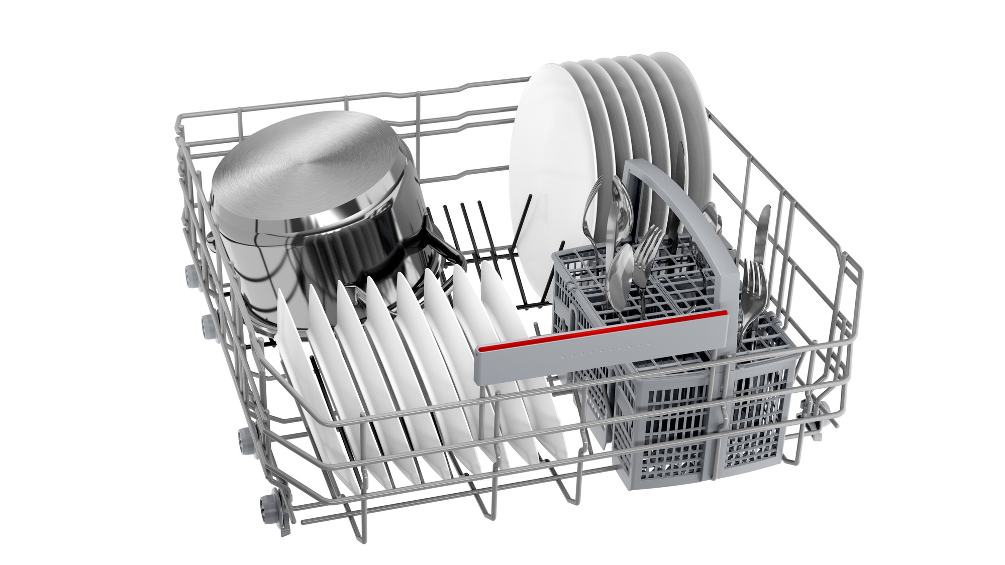 Bosch Opvaskemaskine SMU6ZAI00S (stål)