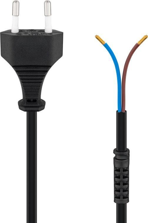depositum roterende forbruger Kabel med euro-stik til montering, 1,5 m, sort | Elgiganten
