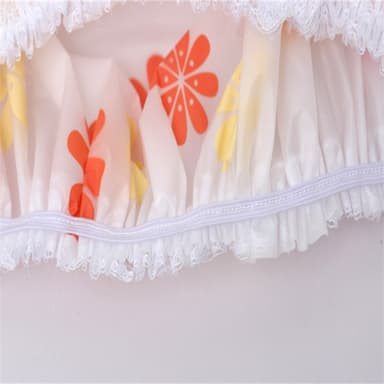 Badehætte i plastik Orange